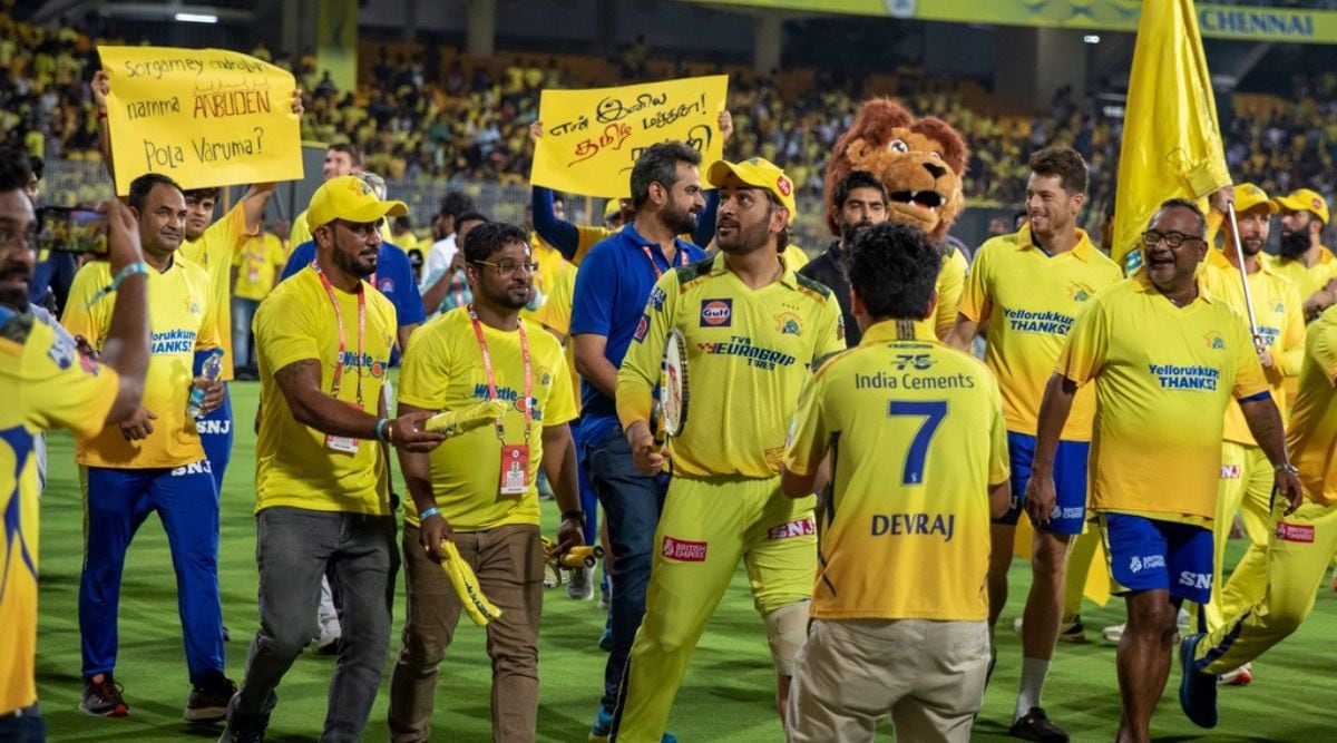 Mahendra Singh Dhoni's farewell
